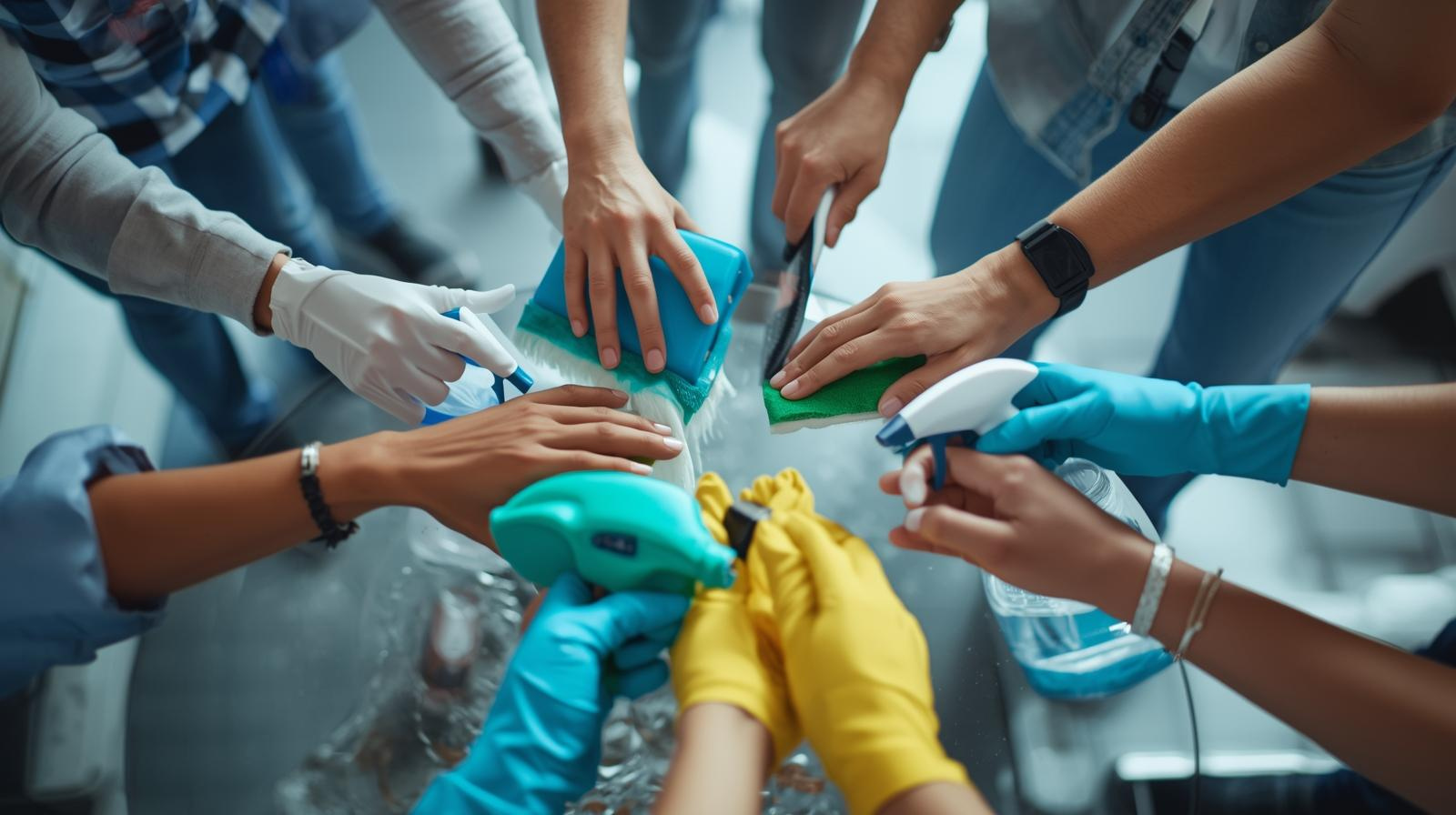 Unser Reinigungsteam